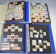 GB and world mint and used stamp collection from King George V to Queen Elizabeth II, in thirteen
