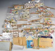 GB and world mint and used stamp and first day covers collection in bags, boxes and two folders