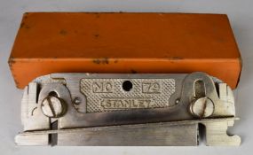 Two Stanley 79 side rabbet planes, one in original box