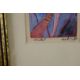 Gerson Leiber (1921-2018) watercolour and gouache portrait of a lady 'Model', signed, dated 83 and - Image 3 of 5