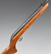 BSA Cadet Major .177 air rifle with semi-pistol grip and adjustable sights, serial number CA41951.