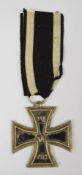 German WW1 Iron Cross, with ribbon