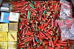 Over six-hundred-and-fifty .410 shotgun and other shotgun cartridges including Eley Fourlong,