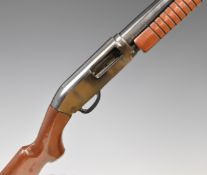 Squires Bingham 12 bore 3-shot pump-action shotgun with semi-pistol grip and 27.5 inch barrel choked