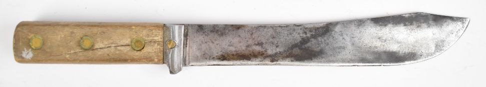WW2 American military knife marked US Landers, Frary & Clark 1940 to the 25cm blade. PLEASE NOTE ALL