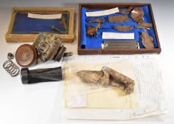 WW2 crash site / detectorists finds including German detonators shrapnel and possible parts from a