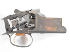 Browning Ultra XS shotgun action with gold inlaid naming and single trigger.  PLEASE NOTE THAT A