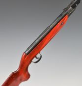 Webley Jaguar .177 air rifle with adjustable sights and scope rail, NVSN