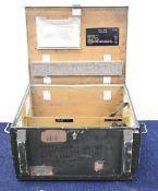 British Army Lighting Kit trunk with some accessories