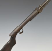 BSA Standard No 1 Light or Ladies .177 under-lever air rifle with chequered semi-pistol grip and