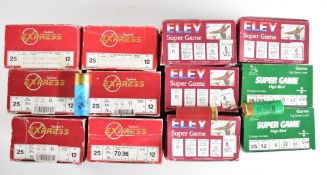 Three hundred 12 bore Eley Super Game, Gamebore Super Game, High Bird and Lyalvale and Express
