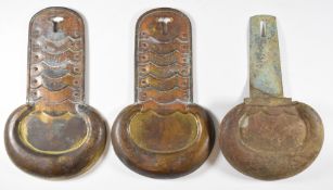 Pair of American Civil War era epaulettes and one other similar