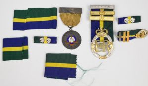 British Army Efficiency Decoration EIIR, Territorial and Volunteer Reserve Medal stamped to