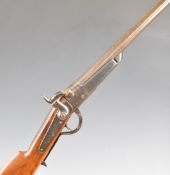 Richardson & Overman of Philadelphia 12 bore Gallagher carbine shotgun with lock stamped 'Richardson