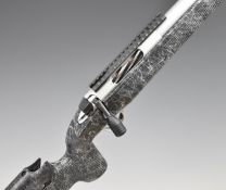 Sabatti Tactical Evo Chrome 6.5mm Creedmoor bolt-action rifle with textured semi-pistol grip and