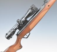 Stoeger F40 .22 under-lever air rifle with chequered semi-pistol grip and forend, raised cheek