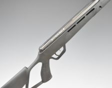 Crosman Mag-Fire Mission 6C-MM2SXS .22 air rifle with textured pistol grip and forend, skeleton