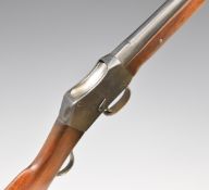 R P Rodda & Co of Calcutta Enfield pattern Martini-Henry underlever-action 20 bore shotgun with