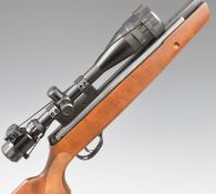 Hatsan Edgar Brothers Breaker 900X .22 air rifle with chequered semi-pistol grip, adjustable