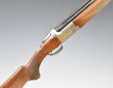 Miroku 7000 SP-III 12 bore over and under ejector shotgun with engraved locks, trigger guard, top