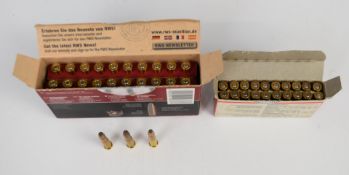 Forty-three RWS .22 Hornet rifle cartridges PLEASE NOTE THAT A VALID RELEVANT FIREARMS/SHOTGUN
