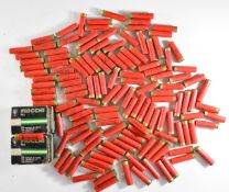 One-hundred-and-thirty 28 bore shotgun cartridges including Fiocchi PLEASE NOTE THAT A VALID