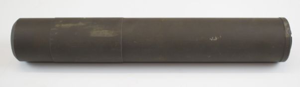 Wildcat Predator 8 M15 over barrel rifle sound moderator.