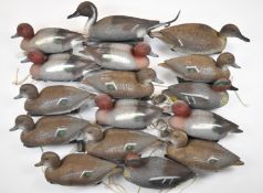 Six Sport Plast and Carry Lite floating duck decoys.