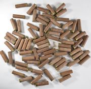 Seven hundred 16 bore shotgun cartridge cases.