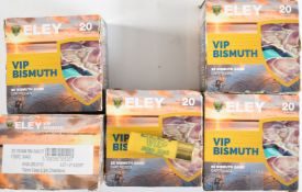 One hundred and nineteen 20 bore Eley VIP Bismuth shotgun cartridges, in original boxes PLEASE