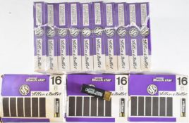 One-hundred-and-twenty-seven 16 bore Sellier & Bellot shotgun cartridges, all in original boxes.
