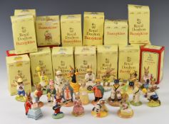 Royal Doulton Bunnykins figures including Deep Sea Diver, Sweet Dreams, Aussie Surfer, Paperboy