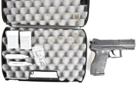 Umarex Heckler & Koch P30 .177 CO2 air pistol with textured composite grip, serial number