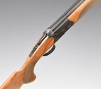 Huglu 103 DE 20 bore over and under ejector shotgun with engraved locks, underside, trigger guard,