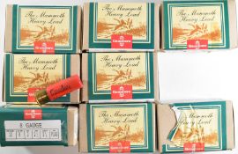 Eighty 8 bore Gamebore The Mammoth Heavy Load shotgun cartridges, all in original boxes PLEASE
