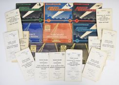 Eight WW2 'Aircraft Identification' booklets including 'British & German fighters and Bombers', '