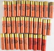 Thirty-two Eley 24 bore shotgun cartridges PLEASE NOTE THAT A VALID RELEVANT FIREARMS/SHOTGUN