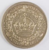 1933 George V wreath crown, VF+