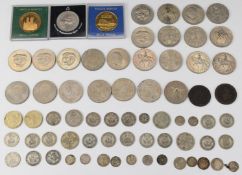 British coins to include 141g pre 1947 silver coinage, further 1947 coins, two cartwheel pennies and