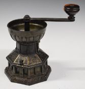Christopher Dresser late 19th or early 20thC Archibald Kendrick and Sons cast iron coffee grinder in