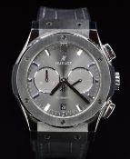 Hublot Classic Fusion Racing Grey Titanium gentleman's automatic chronograph wristwatch with grey