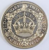 Restrike 1934 George V wreath crown unc, weight 26.6g, gap filler only