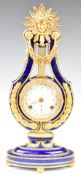 Victoria and Albert Museum Marie Antoinette French style mantel clock, height 38cm