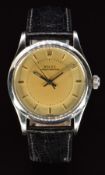 Rolex Oyster Perpetual gentleman's automatic wristwatch ref. 6532 with luminous tipped steel hour