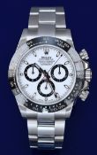 Rolex Oyster Perpetual Cosmograph Daytona gentleman's automatic chronograph wristwatch ref. 116500
