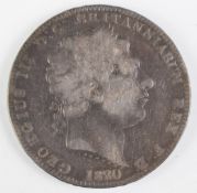 1802 George III crown, F