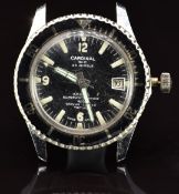 Cardinal SIC Apollo gentleman's diver's wristwatch with date aperture, luminous hands and hour