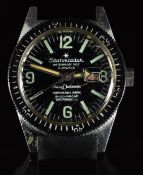 Starmaster Super Datomatic gentleman's diver's wristwatch with date aperture, luminous hands and