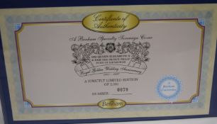 1909 Edward VII gold full sovereign, Benham limited edition (79/2000) commemorative coin/stamp cover