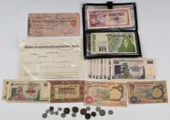 1914 cheque payable to HRH The Prince of Wales from J.S. Shoosmith for the sum of £5, a collection